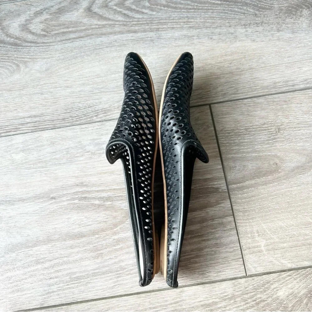 Dolce Vita Grant Perf Perforated Slip On Mules - Picture 6 of 9